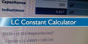 LC Constant Calculator