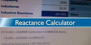 Reactance Calculator