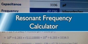 Resonant Frequency Calculator