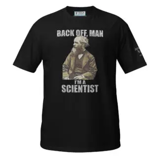 James Clerk Maxwell T-Shirt - I’m A Scientist (Black)
