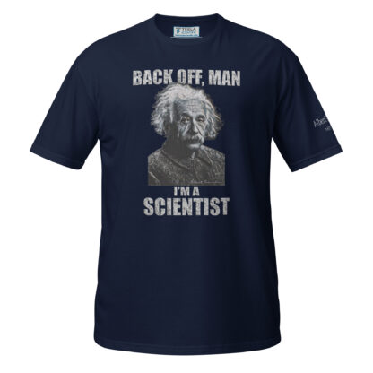 Albert Einstein T-Shirt - I’m A Scientist (Navy)