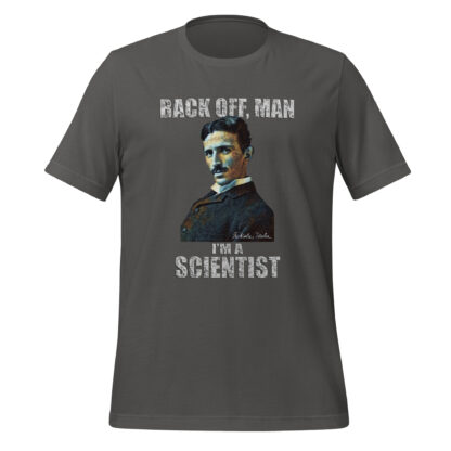 Nikola Tesla T-Shirt - I’m A Scientist (Asphalt)