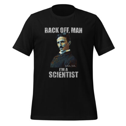 Nikola Tesla T-Shirt - I’m A Scientist (Black)